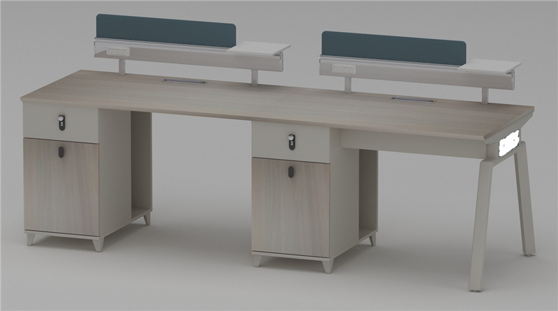 开放式办公工位