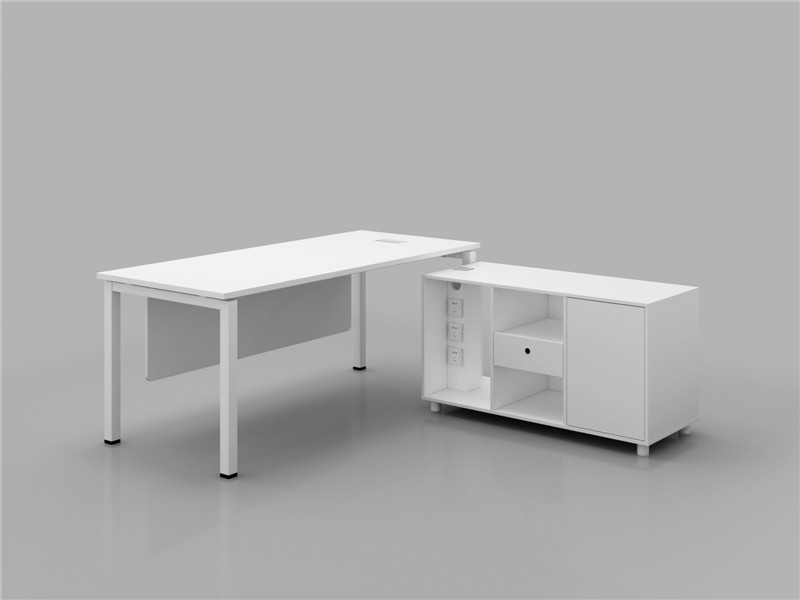 开放式办公工位