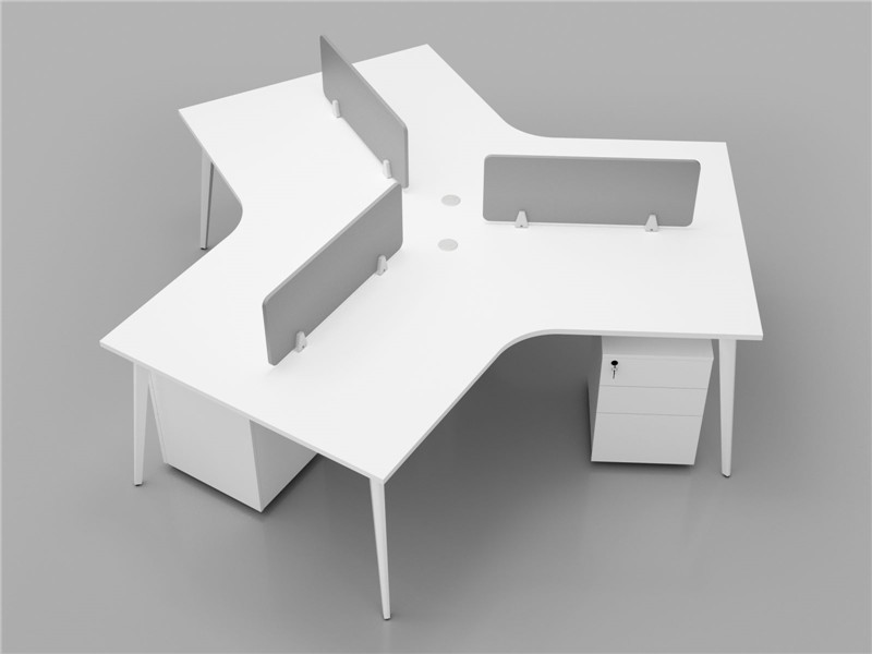 开放式办公工位