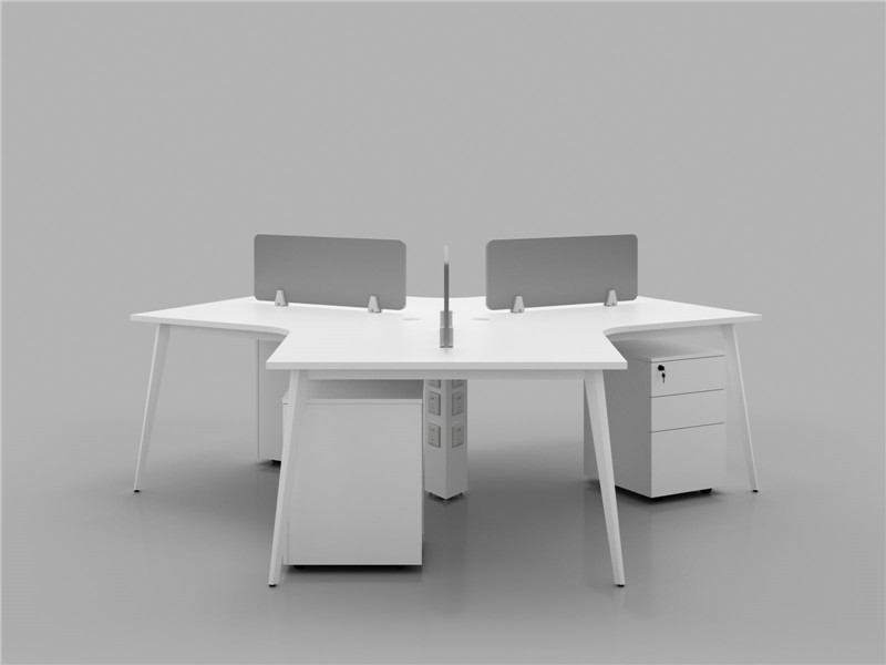 开放式办公工位