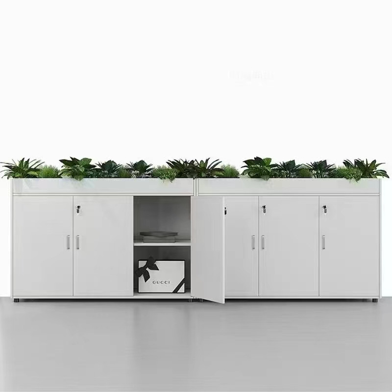 开放式办公工位