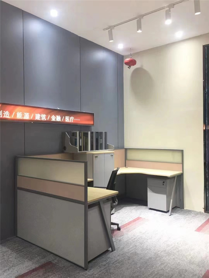 屏风式办公工位