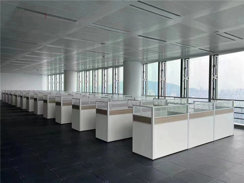 屏风式办公工位