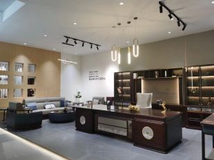 新中式实木办公